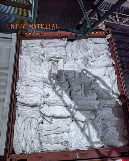 Materia prima de algodón de fibra cerámica a granel de fibra 1400c para productos de fibra cerámica